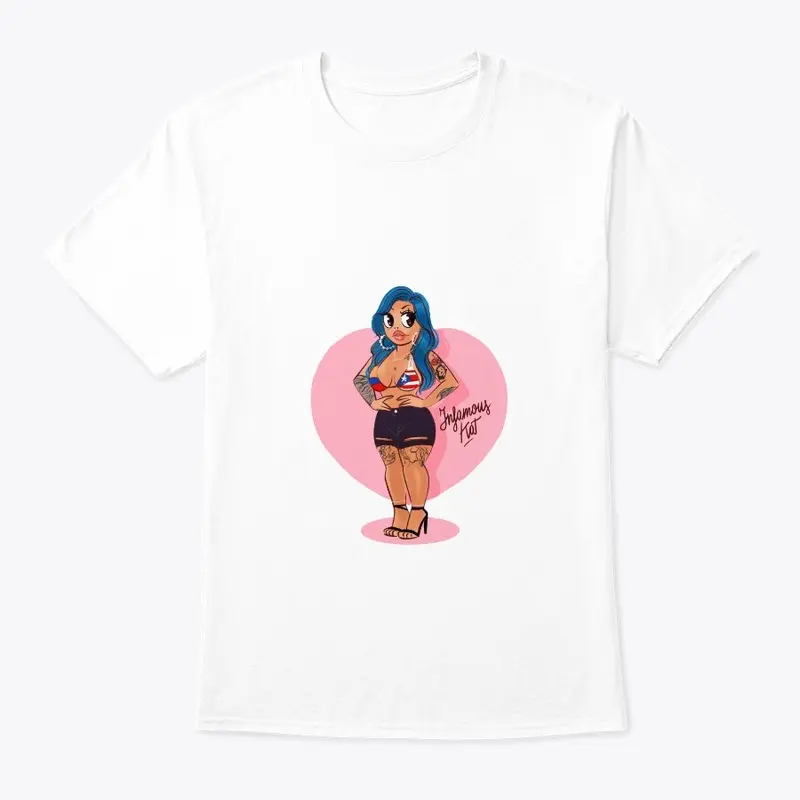 Spanishxbarbiie Colo-Rican Cartoon Tees