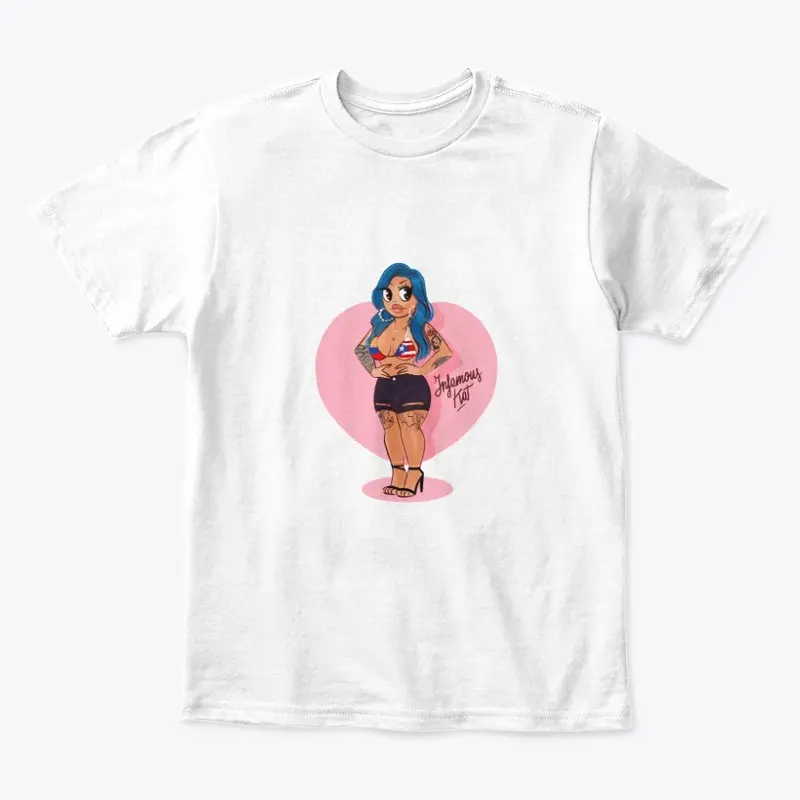 Spanishxbarbiie Colo-Rican Cartoon Tees